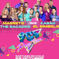 ¡Chile se viste de  fiesta y nostalgia! 90’s Pop Tour llega por primera vez a Chile